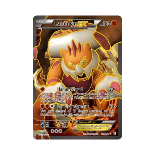 포켓몬 TCG 랜드로스 ex RU 바운더리스 크로스드 (영문판)