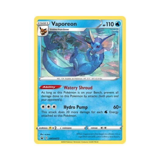 포켓몬 TCG 샤미드 P 소드 & 실드 프로모카드 (영문판)