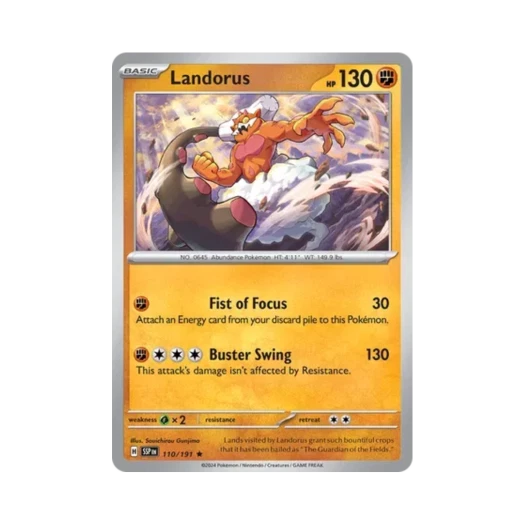 포켓몬 TCG 랜드로스 R 서징 스파크 (영문판)