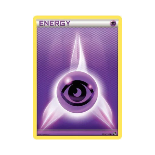 포켓몬 TCG 기본 초 에너지 C 블랙 & 화이트 (영문판)