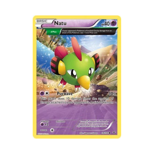 Pokemon TCG Natu C Roaring Skies (English Ver.)
