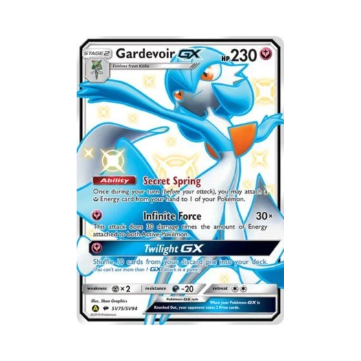 Pokemon TCG Gardevoir GX RSG Hidden Fates (English Ver.)