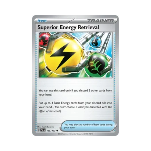 포켓몬 TCG 수퍼 에너지 회수 U 팔데아 이볼브드 (영문판)
