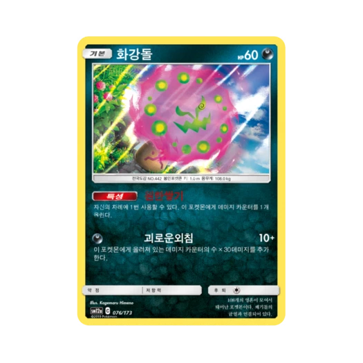 포켓몬 TCG 화강돌 태그올스타즈 (한글판) 카드 이미지