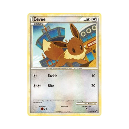 Pokemon TCG Eevee C Undaunted (English Ver.)