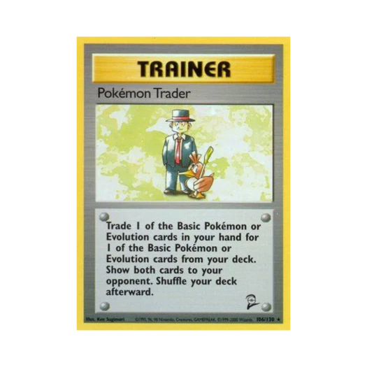 Pokemon TCG Pokemon Trader R Base Set 2 (English Ver.)