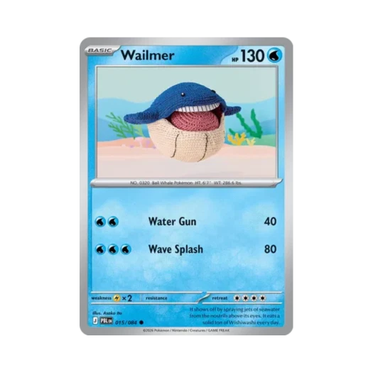포켓몬 TCG 고래왕자 C 피치 블랙 (영문판) 카드 이미지