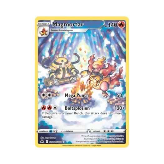 Pokemon TCG Magmortar R Crown Zenith (English Ver.)