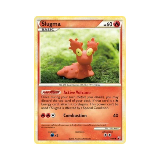 포켓몬 TCG 마그마그 C 언던티드 (영문판)