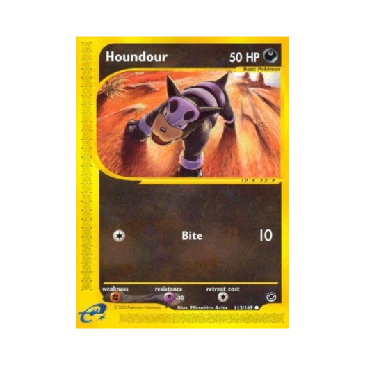 Pokemon TCG Houndour C Expedition Base Set (English Ver.)