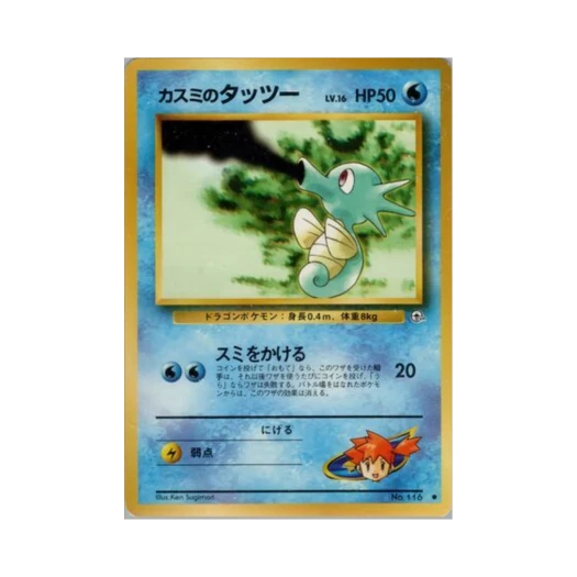 포켓몬 TCG 이슬의 쏘드라 C 리더스 스타디움 (일어판)