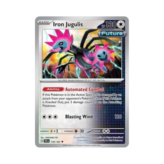 포켓몬 TCG 무쇠머리 U 템포럴 포시스 (영문판) 카드 이미지