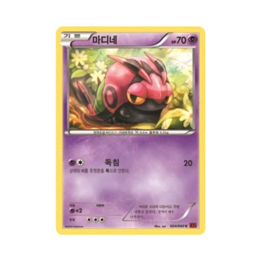 포켓몬 TCG 마디네 C Y컬렉션 (한글판)