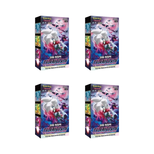 포켓몬 TCG 소드 & 실드 강화 확장팩 다크 판타스마 4박스 (총 80팩/한글판) 카드 이미지