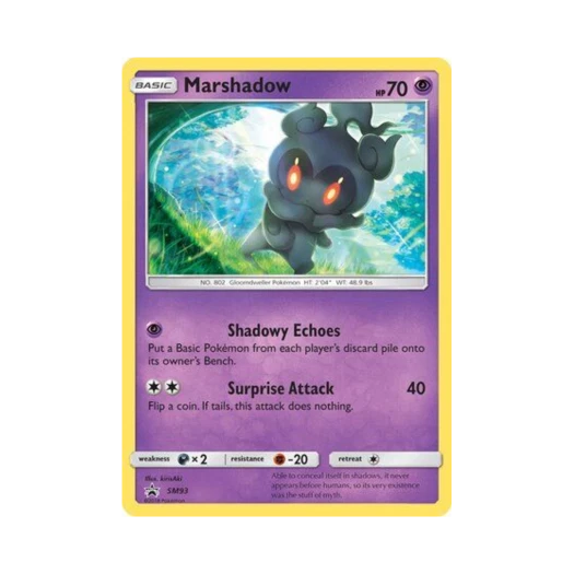 Pokemon TCG Marshadow P Sun & Moon Promos (English Ver.)