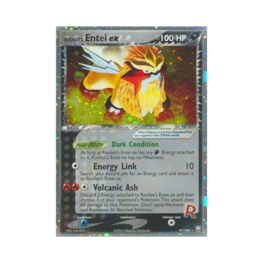 포켓몬 TCG 로켓단의 앤테이 ex RHe EX 로켓단 리턴즈 (영문판)