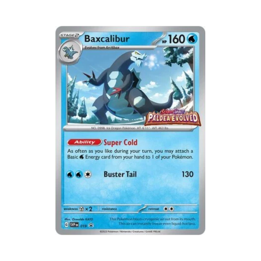 포켓몬 TCG 드닐레이브 P 스칼렛 & 바이올렛 프로모 카드 (영문판)