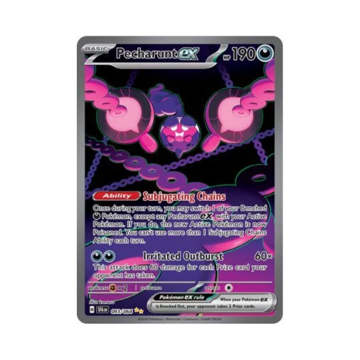 포켓몬 TCG 복숭악동 ex SIR 슈라우디드 페이블 (영문판)