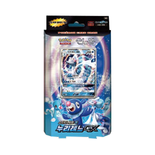 포켓몬 TCG 썬&문 스타터세트 물 누리레느 GX 박스 (한글판)