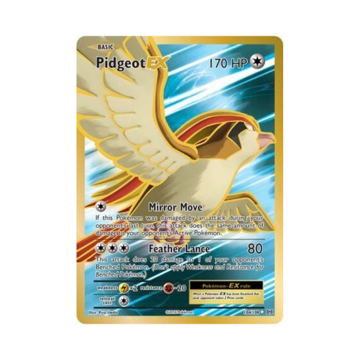 포켓몬 TCG 피죤투 EX RU 에볼루션즈 (영문판)