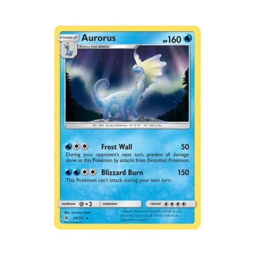 Pokemon TCG Aurorus RH Forbidden Light (English Ver.)