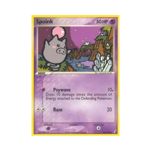 포켓몬 TCG 피그점프 C EX 크리스탈 가디언스 (영문판)