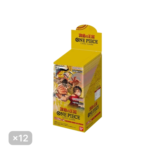 원피스 TCG OP-04 킹덤 오브 인트리그 카드다스 부스터 12박스 (총 288팩/일어판) 카드 이미지