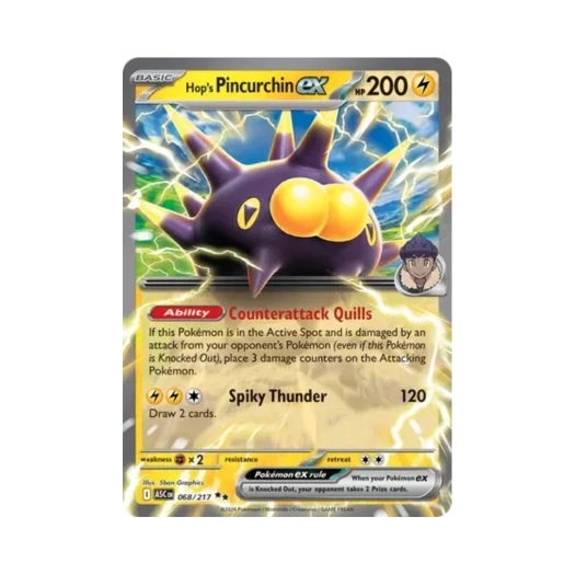 포켓몬 TCG 호브의 찌르성게 ex DR 메가 에볼루션 어센드 히어로즈 (영문판)