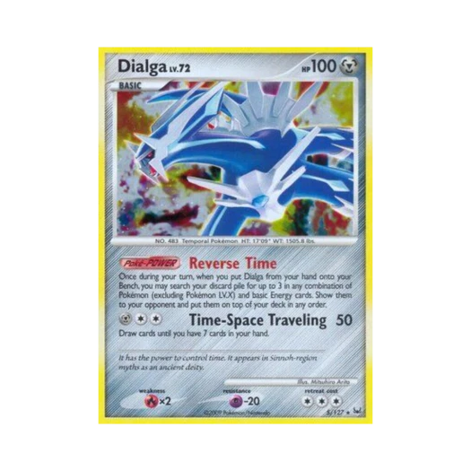 포켓몬 TCG 디아루가 RH 플래티넘 (영문판)