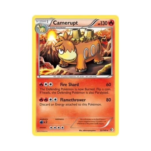 포켓몬 TCG 폭타 R 바운더리스 크로스드 (영문판)