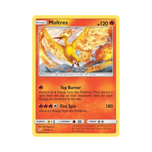 포켓몬 TCG 파이어 RH 팀업 (영문판)