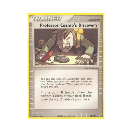 포켓몬 TCG 공석박사의 디스커버리 U EX 테오키스 (영문판)