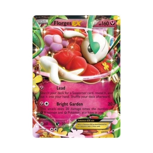 포켓몬 TCG 플라제스 EX RHE 팬텀 포스 (영문판)