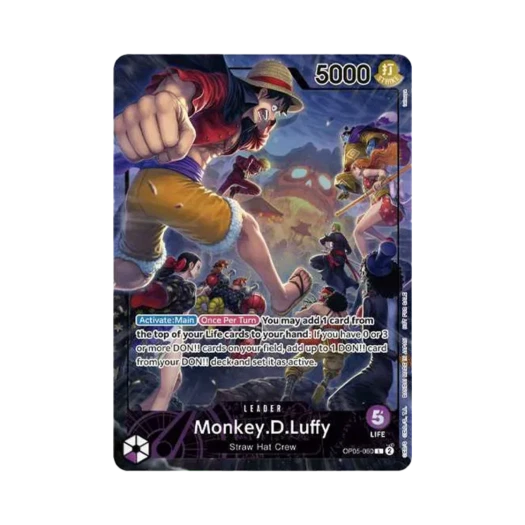 원피스 TCG 몽키 D. 루피 L OP05-060 EN PSA 콜라보 한정 프로모 카드 (영문판) 상품 이미지