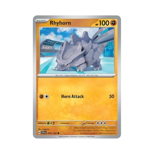 포켓몬 TCG 뿔카노 C 스텔라 크라운 (영문판) 카드 이미지