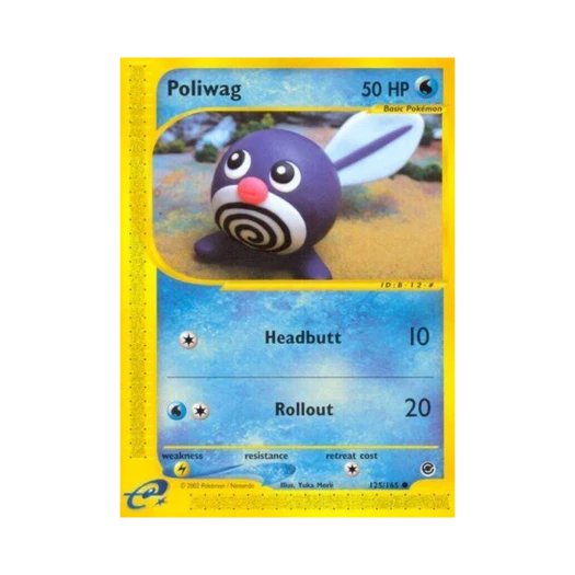 Pokemon TCG Poliwag C Expedition Base Set (English Ver.)