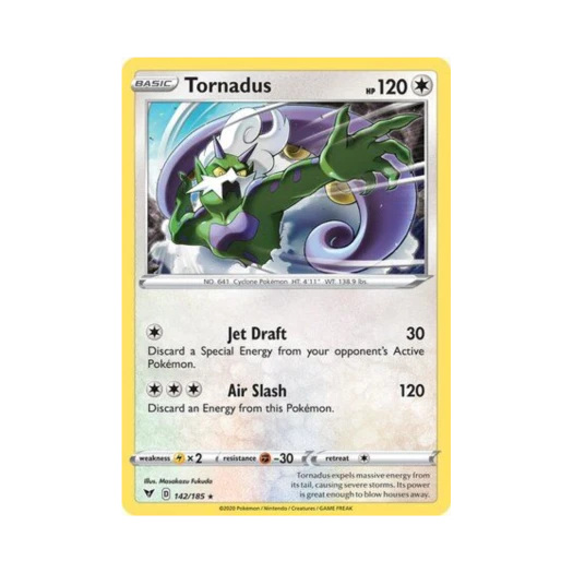 Pokemon TCG Tornadus RH Vivid Voltage (English Ver.)