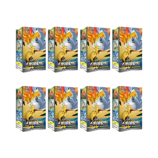 Pokemon TCG Sun & Moon Enhanced Expansion Pack Sky Legend 8 Box (Pack of 160/Korean Ver.)