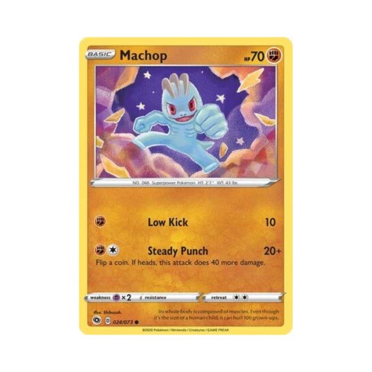 Pokemon TCG Machop C Champion's Path (English Ver.)