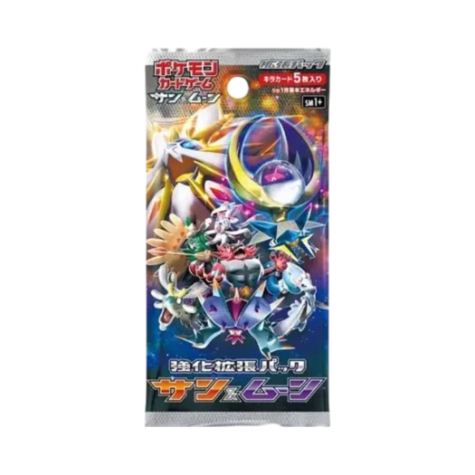 포켓몬 TCG 썬&문 강화 확장팩 썬&문 팩 (5장/일어판) 카드 이미지