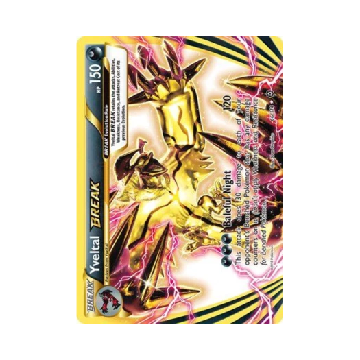 포켓몬 TCG 이벨타르 BREAK RB 스팀 시즈 (영문판)
