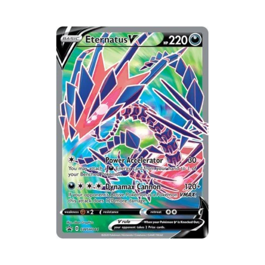 포켓몬 TCG 무한다이노 V P 소드 & 실드 프로모카드 (영문판)