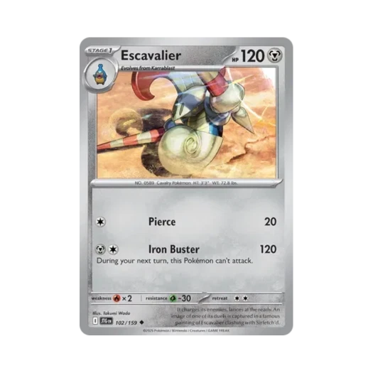 Pokemon TCG Escavalier U Journey Together (English Ver.)
