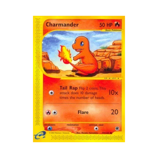 Pokemon TCG Charmander C Expedition Base Set (English Ver.)