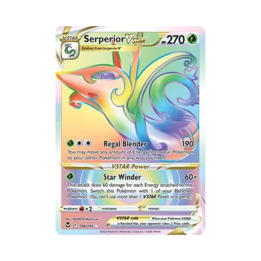 포켓몬 TCG 샤로다 VSTAR RR 실버 템페스트 (영문판)