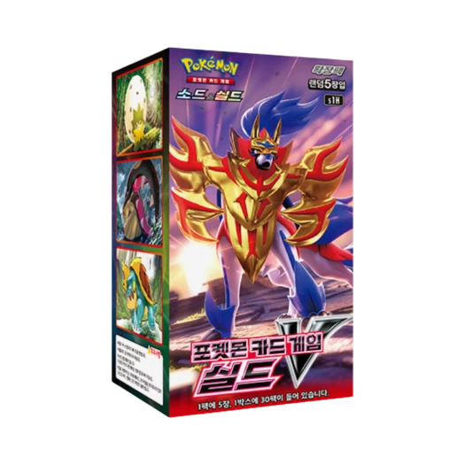 포켓몬 TCG 소드&실드 확장팩 실드V 박스 (30팩/한글판) 카드 이미지
