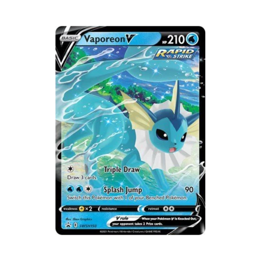 포켓몬 TCG 샤미드 V P 소드 & 실드 프로모카드 (영문판)