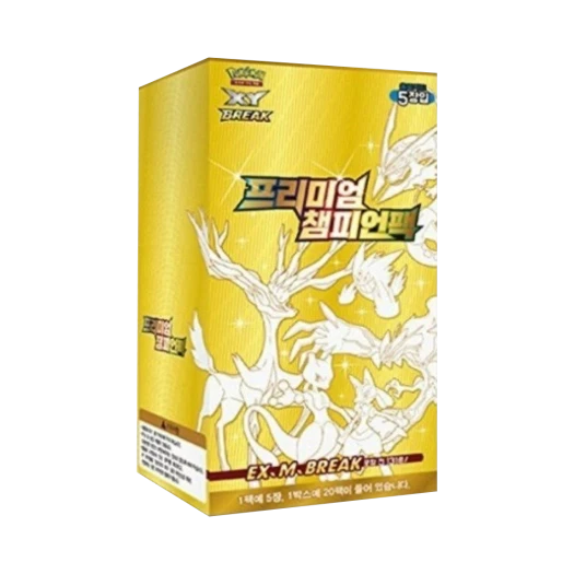 포켓몬 TCG XY BREAK 확장팩 프리미엄 챔피언팩 1 박스 (20팩/한글판) 카드 이미지