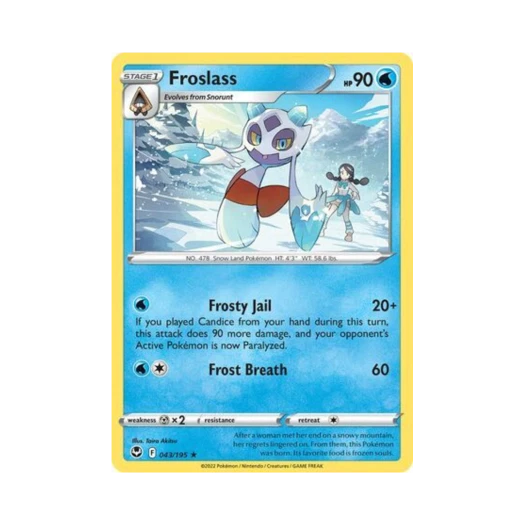 포켓몬 TCG 눈여아 R 실버 템페스트 (영문판)