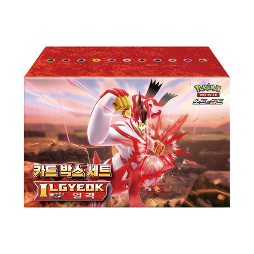 포켓몬 TCG 소드&실드 카드 박스 세트 일격 박스 (한글판) 카드 이미지